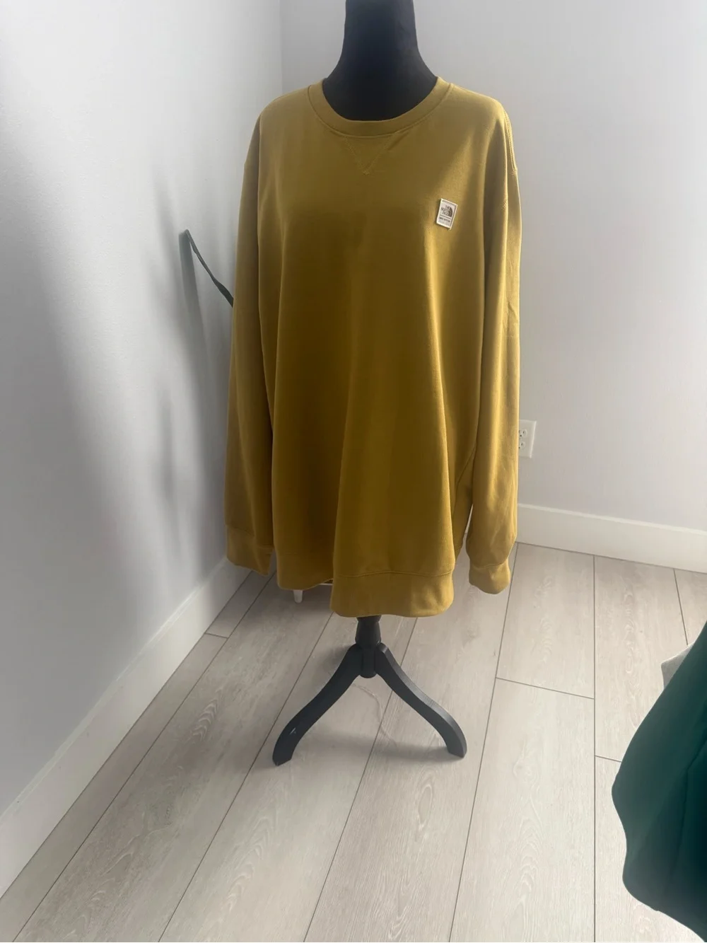 The North Face Men's Crewneck Sweatshirt in Mustard#A11